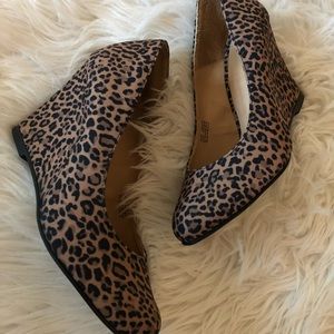 ✨RSVP Leopard Print Wedges✨